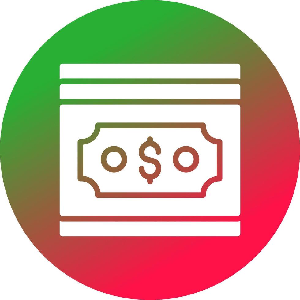 Money Creative Icon Design vector