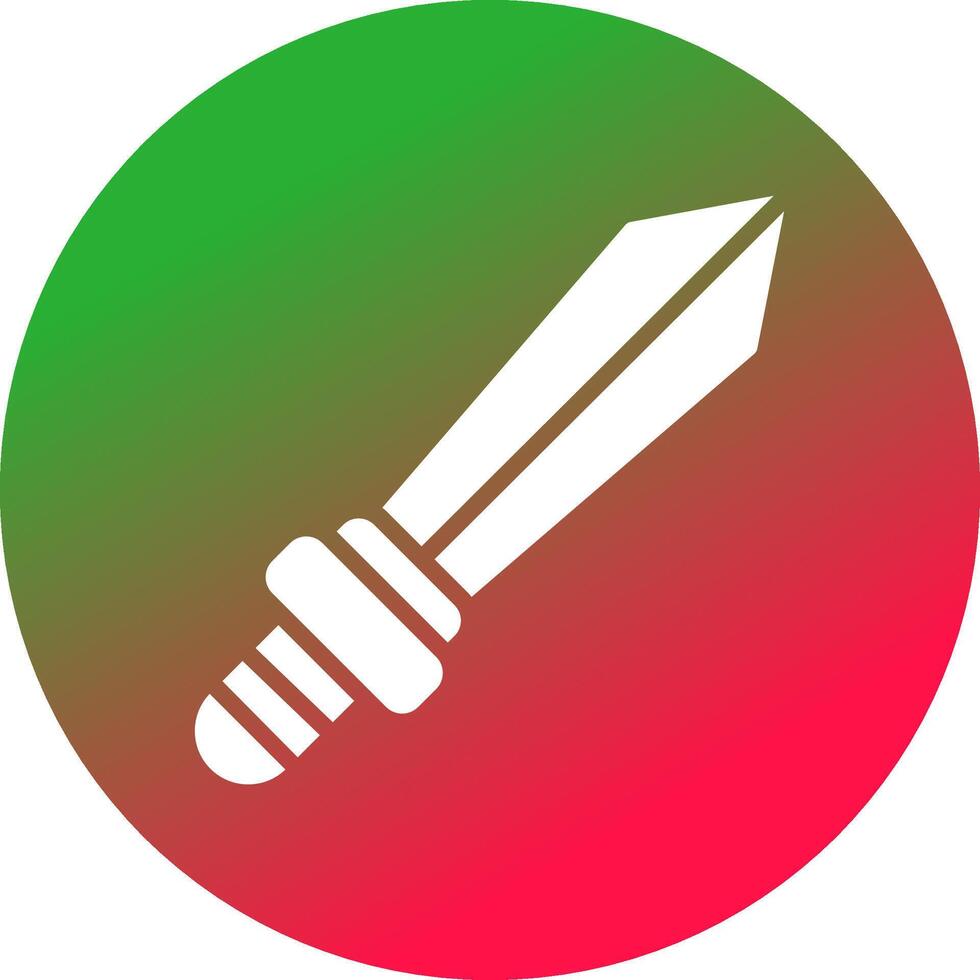 Sword Creative Icon Design vector