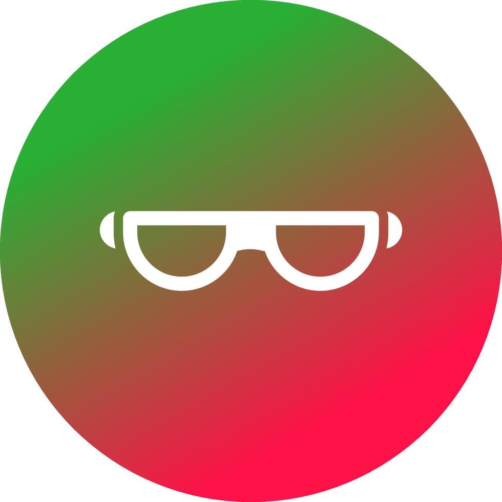 diseño de icono creativo de gafas vector