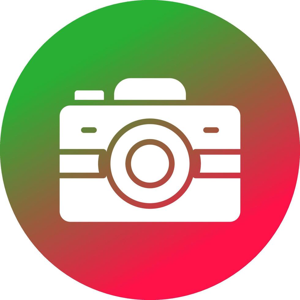 Photo Camera Creative Icon Design vector
