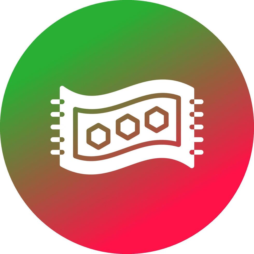 Magic Carpet Creative Icon Design vector