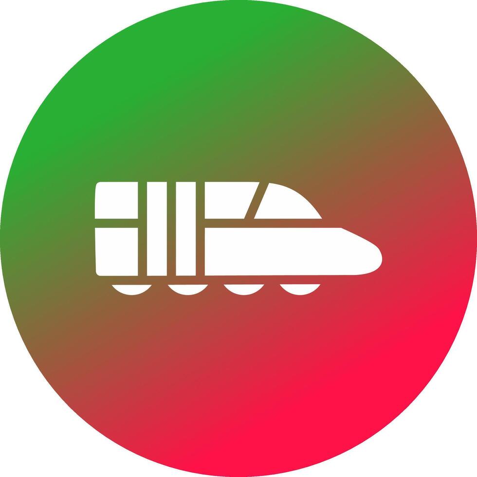Train Creative Icon Design vector