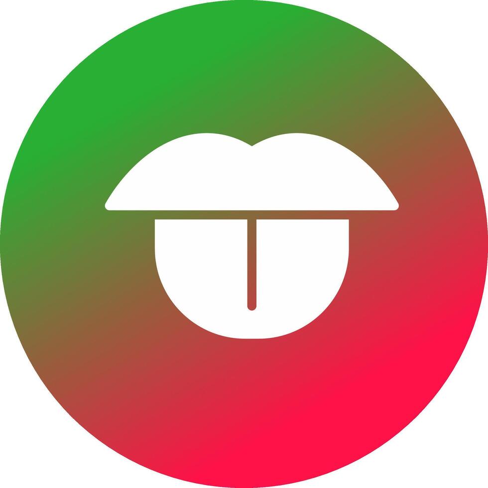 Tongue Creative Icon Design vector