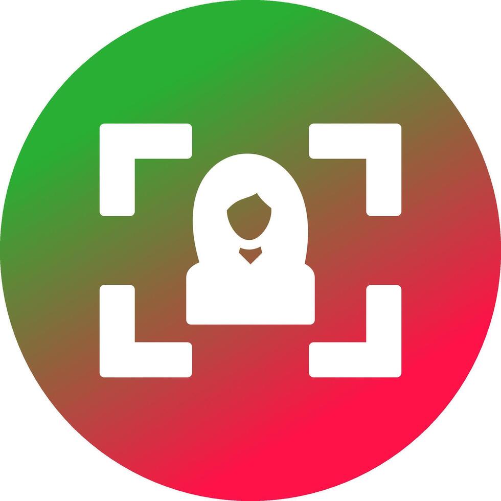 Portrait Creative Icon Design vector