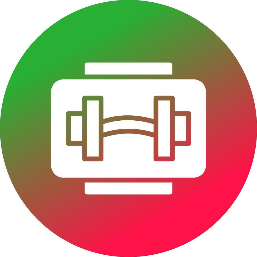 Gym Creative Icon Design vector