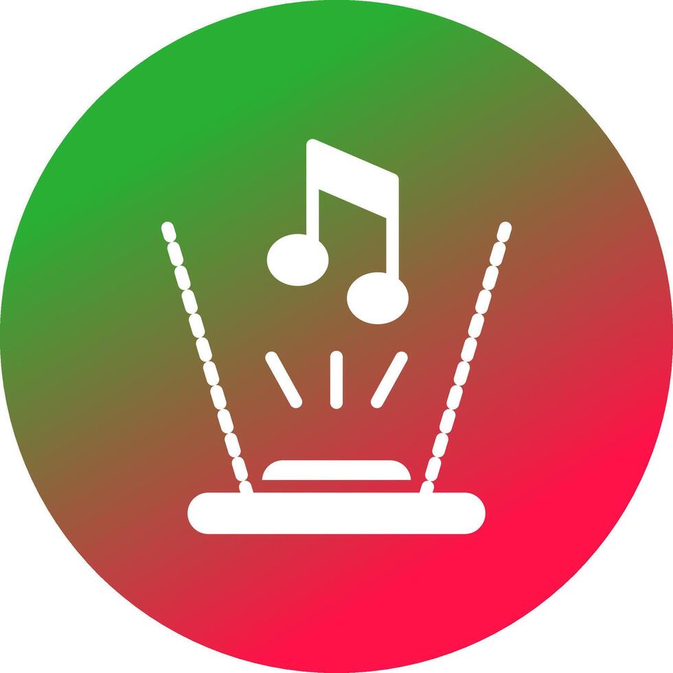 Ar Music Creative Icon Design vector