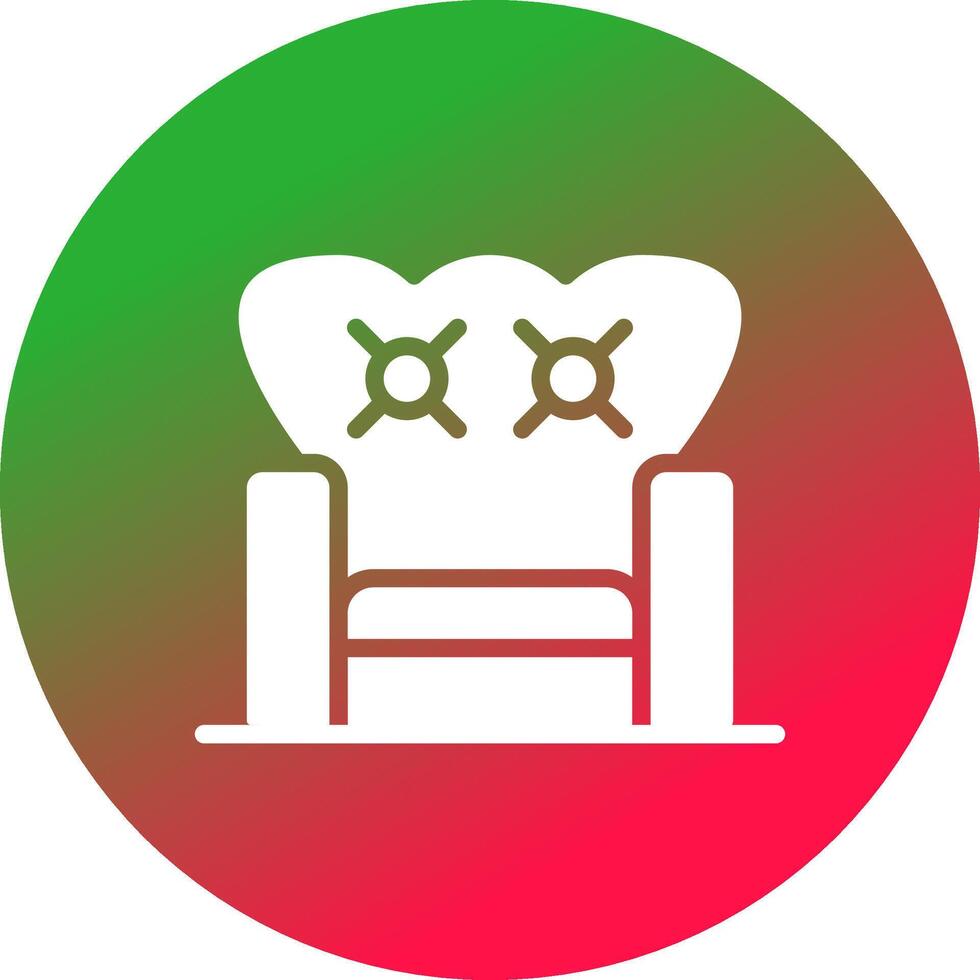 Armchair Creative Icon Design vector