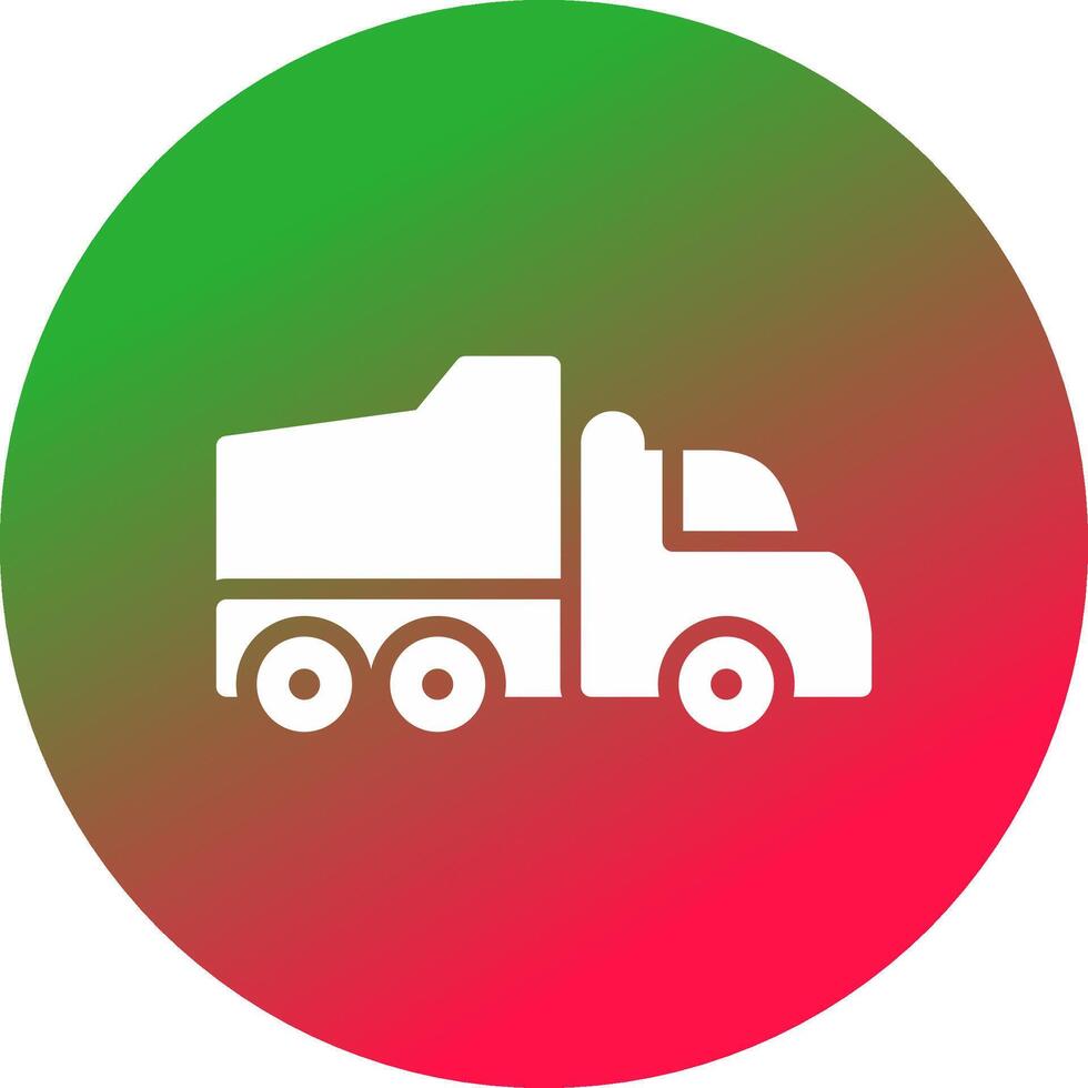 Truck Creative Icon Design vector