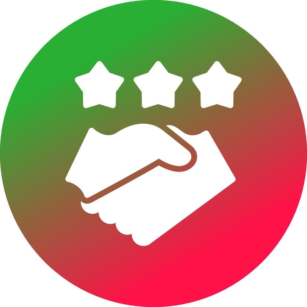 Game Handshake Creative Icon Design vector