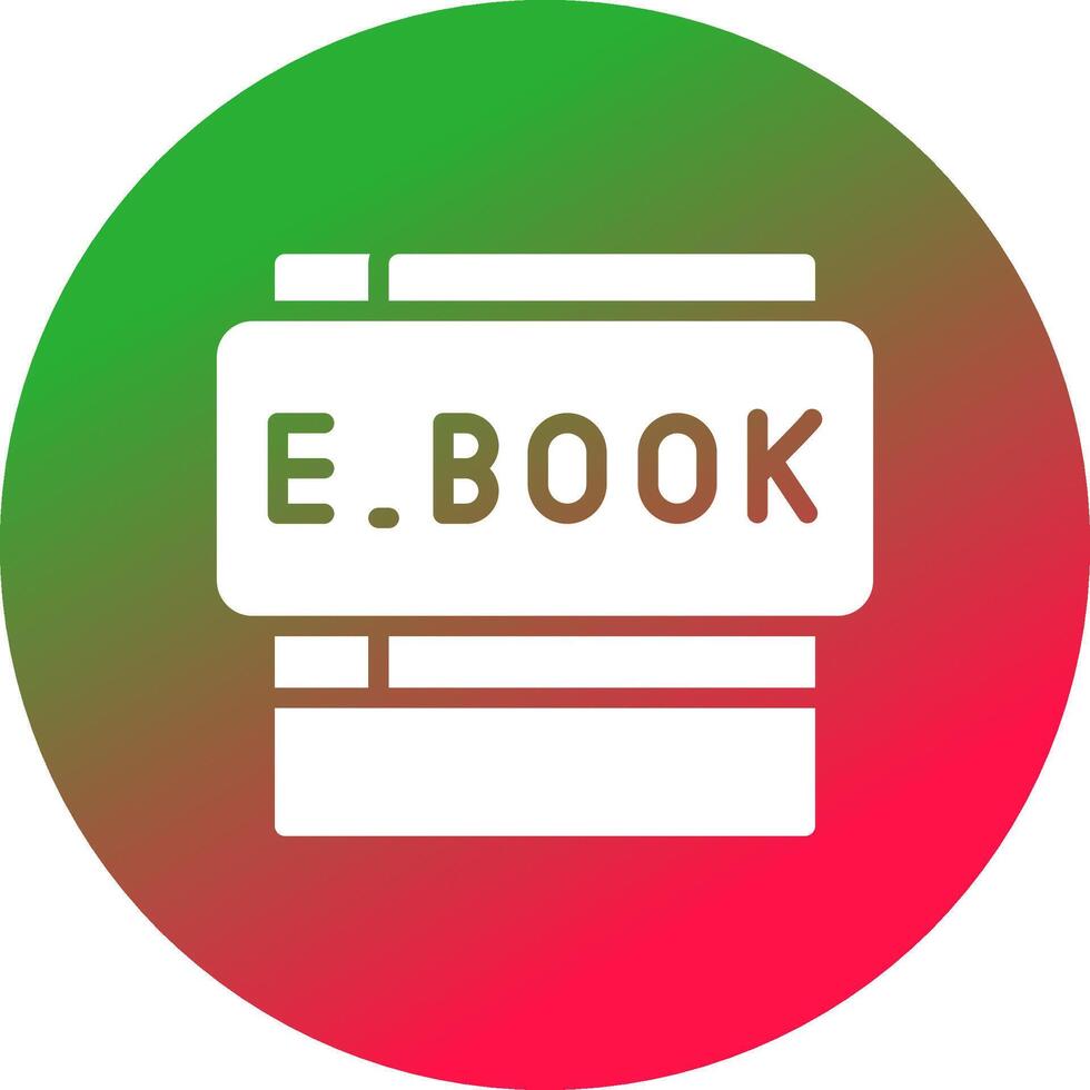 Ebooks Creative Icon Design vector