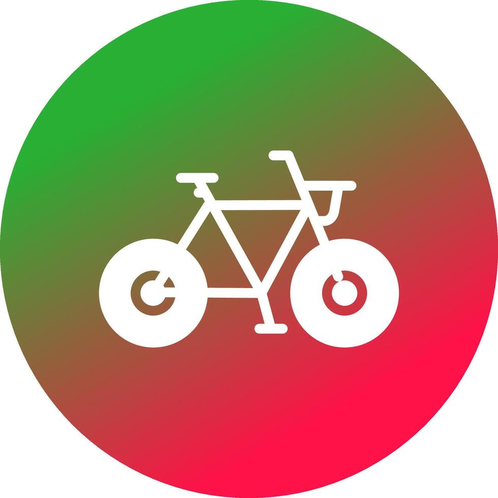 diseño de icono creativo de bicicleta vector