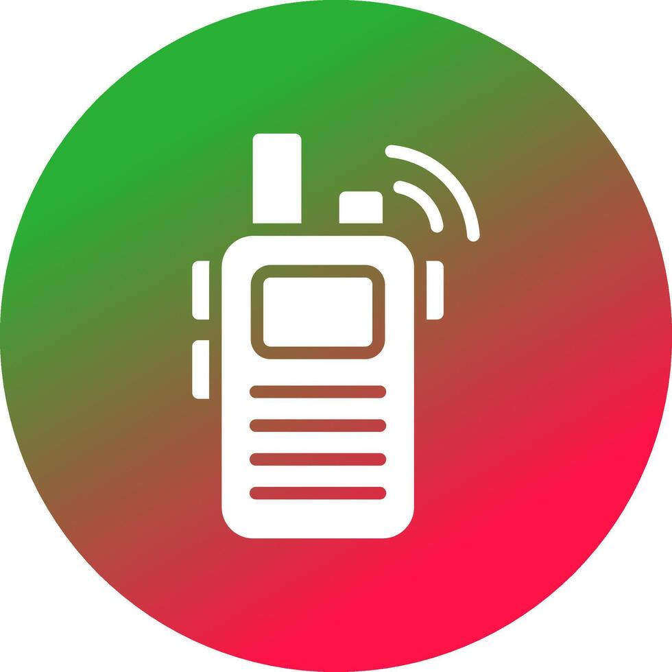 Walkie Talkies Creative Icon Design vector