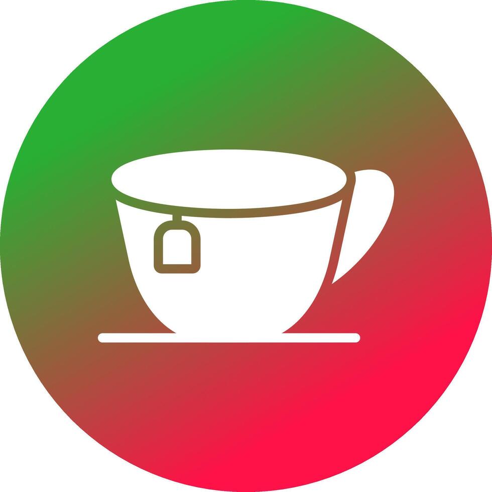 Tea Cup Creative Icon Design vector