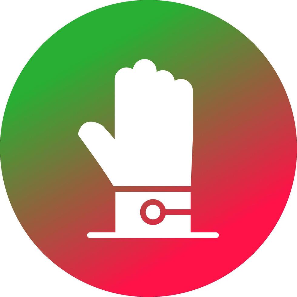 Glove Creative Icon Design vector