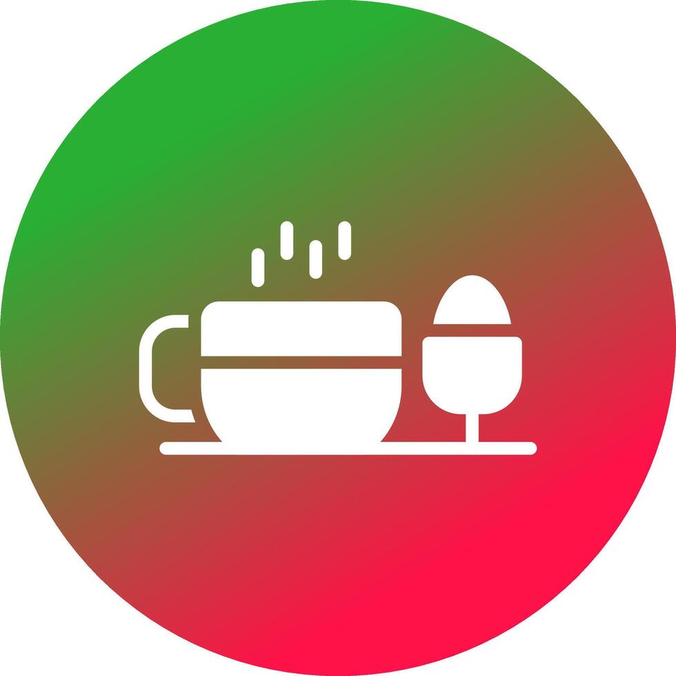 diseño de icono creativo de desayuno vector