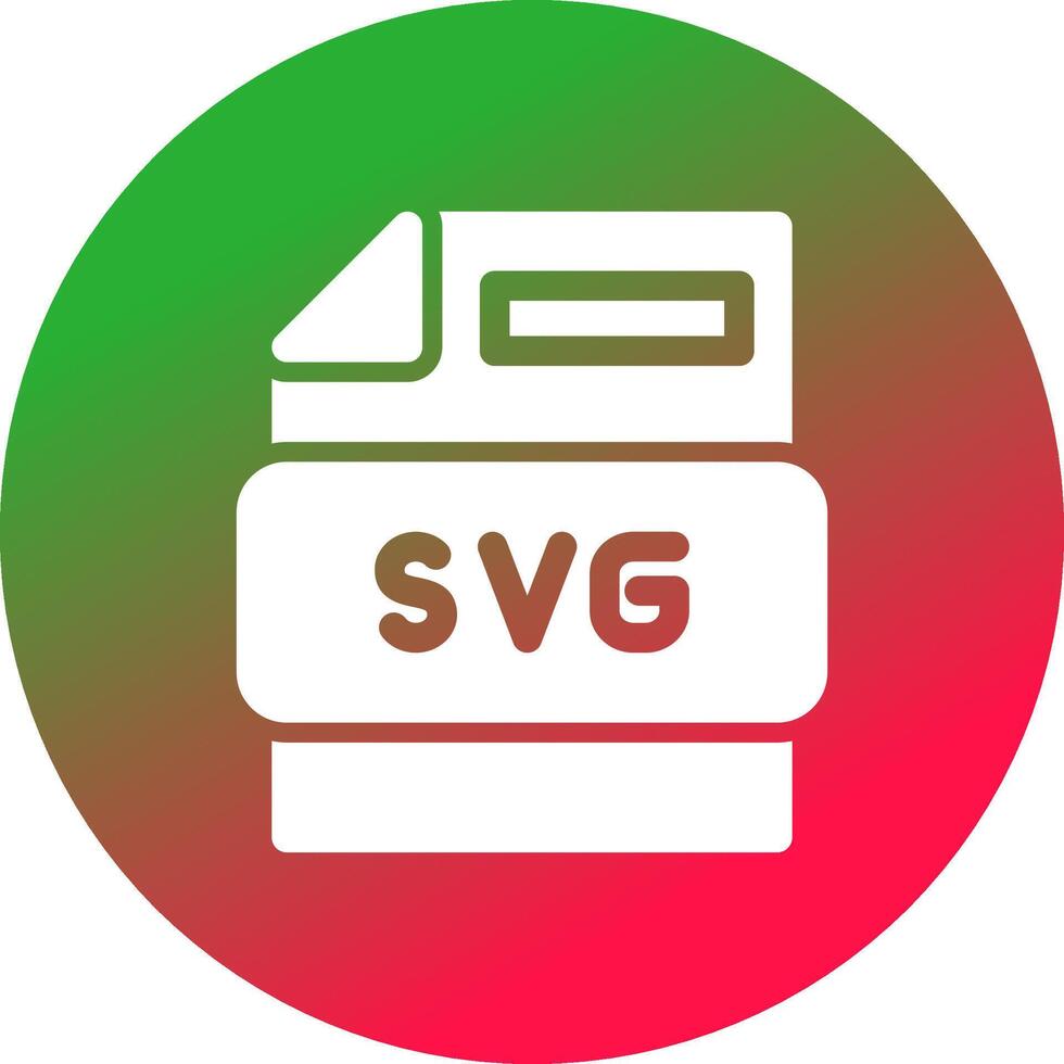 Svg File Creative Icon Design vector
