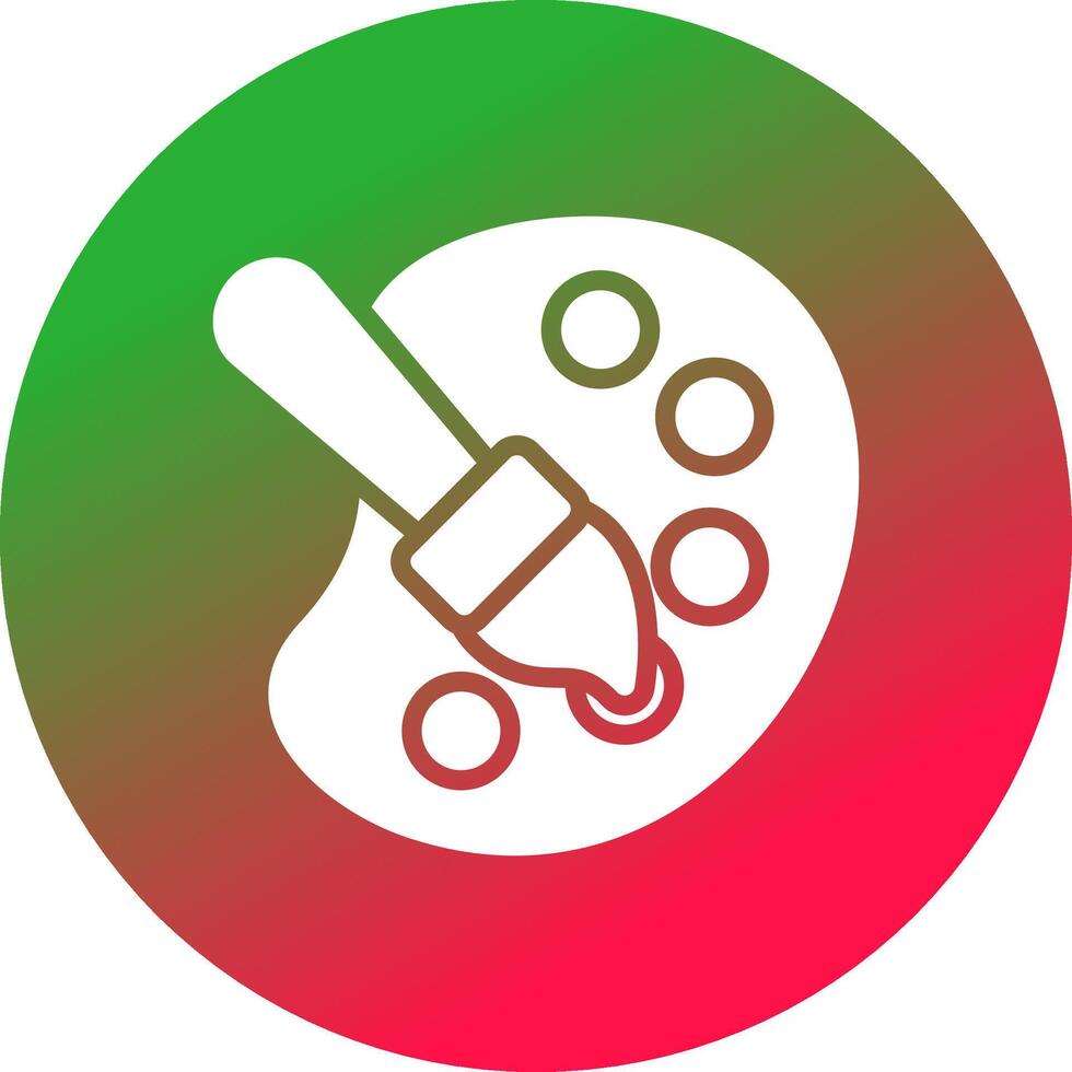 Palette Creative Icon Design vector