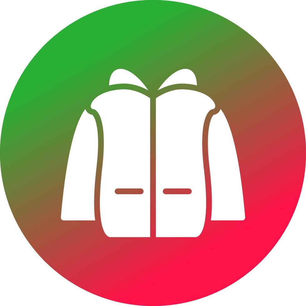 diseño de icono creativo de chaqueta vector