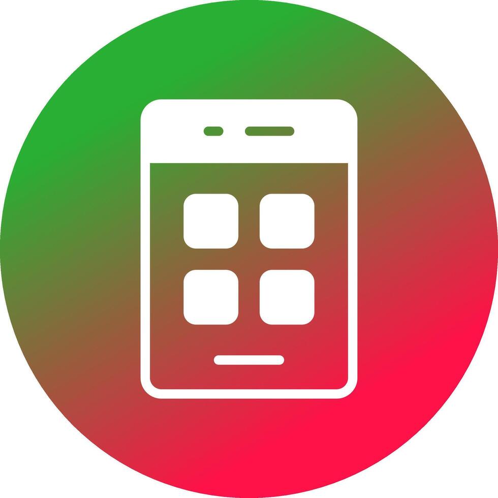 Grid Creative Icon Design vector