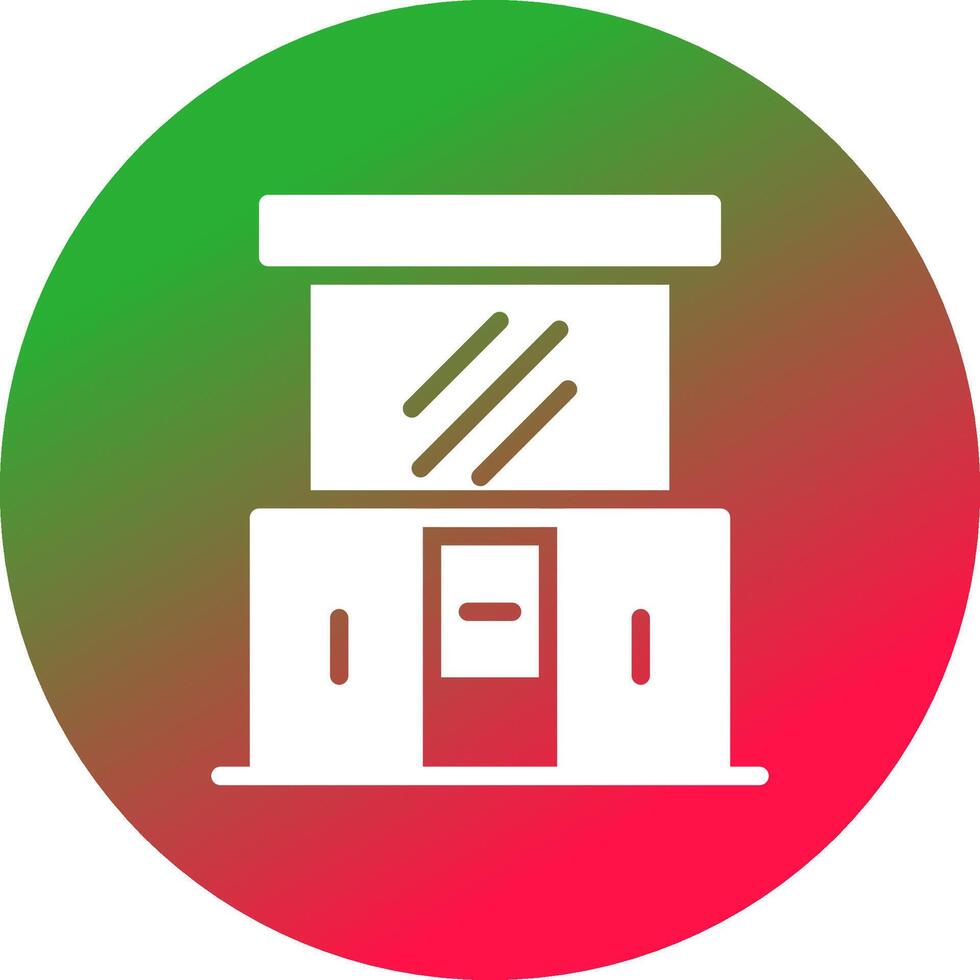 Dressing Table Creative Icon Design vector