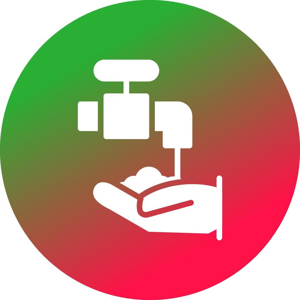 Handwash Creative Icon Design vector