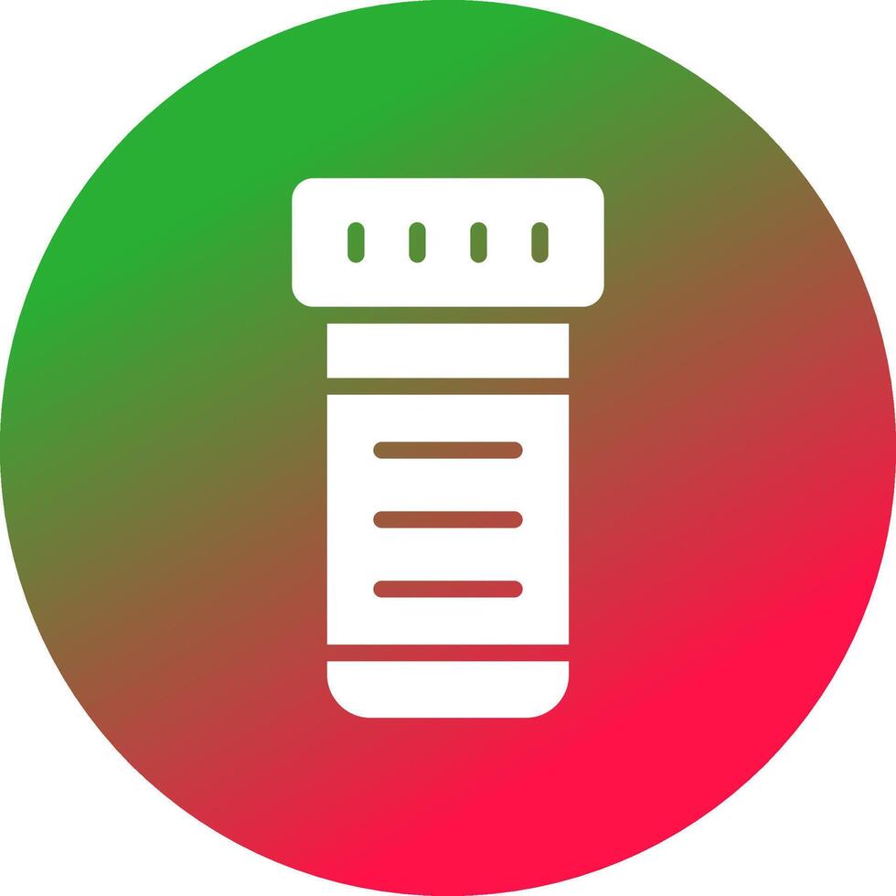 Test Tube Creative Icon Design vector