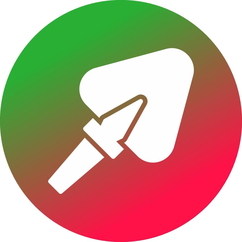 Trowel Creative Icon Design vector