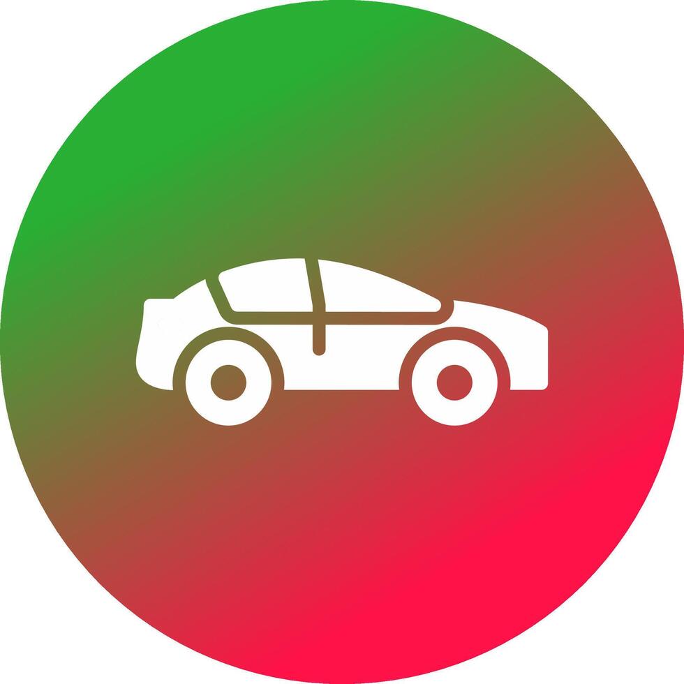 Sedan Creative Icon Design vector