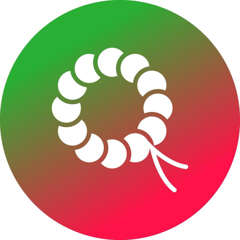 Rosary Creative Icon Design vector