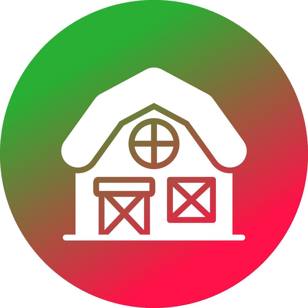 Barn Creative Icon Design vector