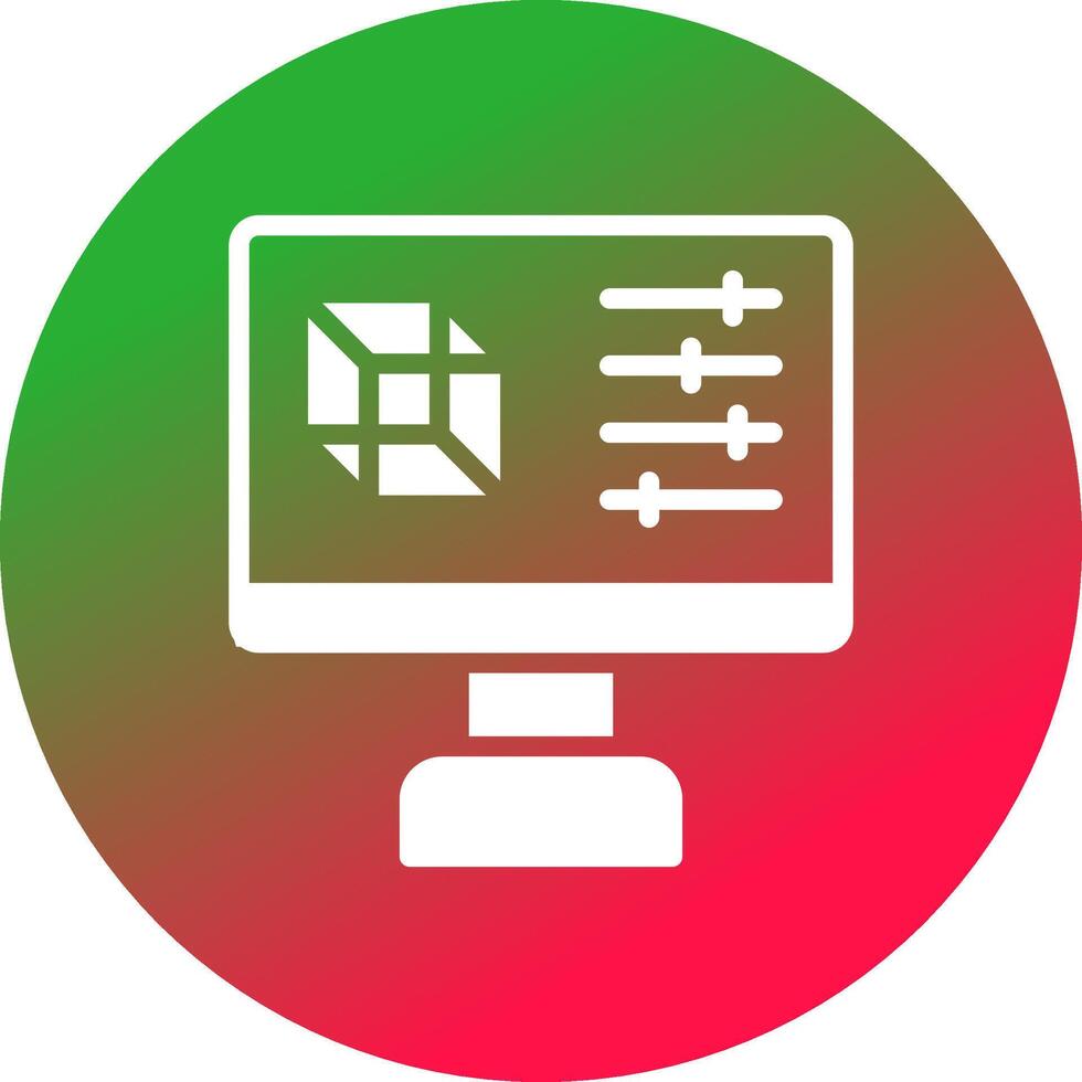Simulation Creative Icon Design vector