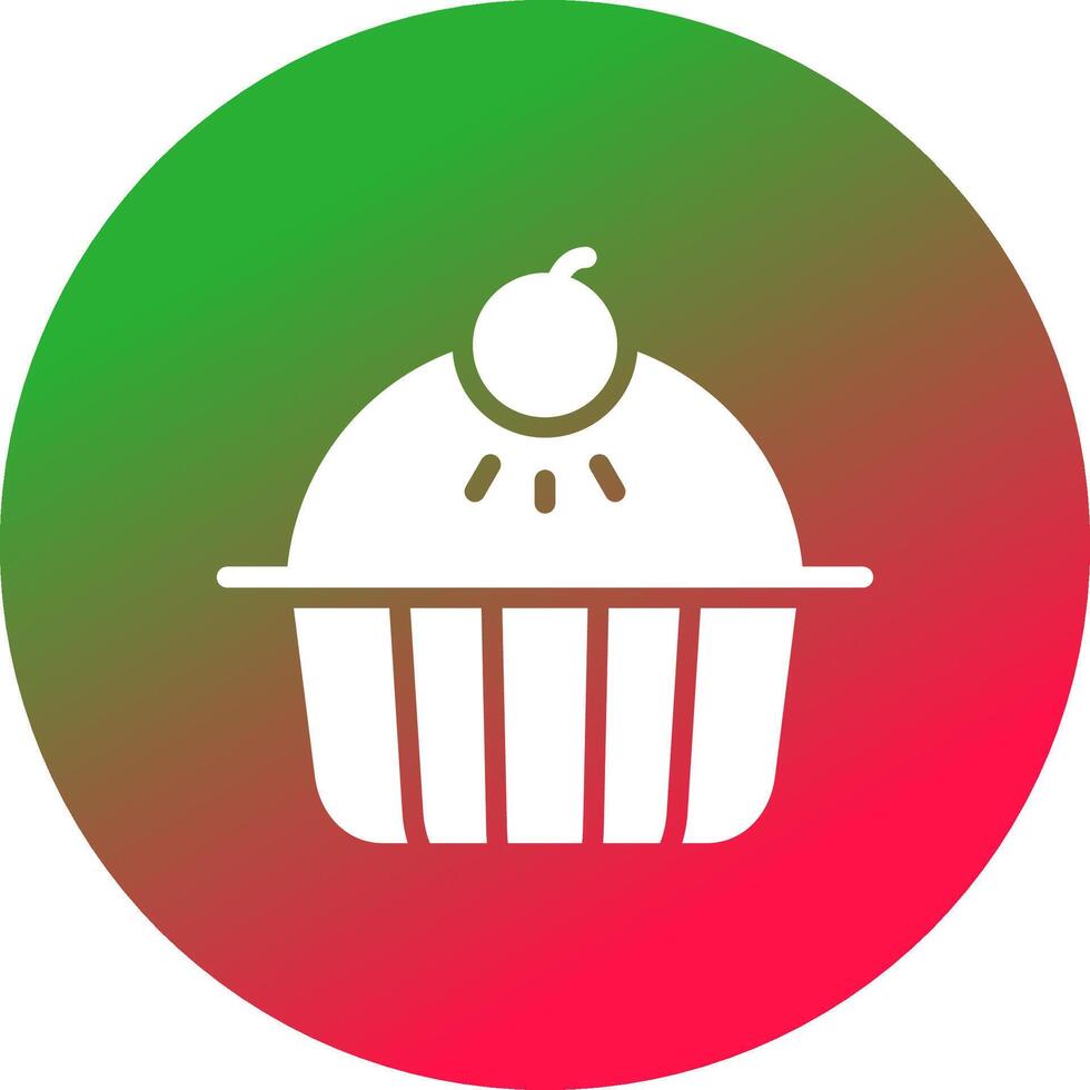 diseño de icono creativo de pastel de manzana vector