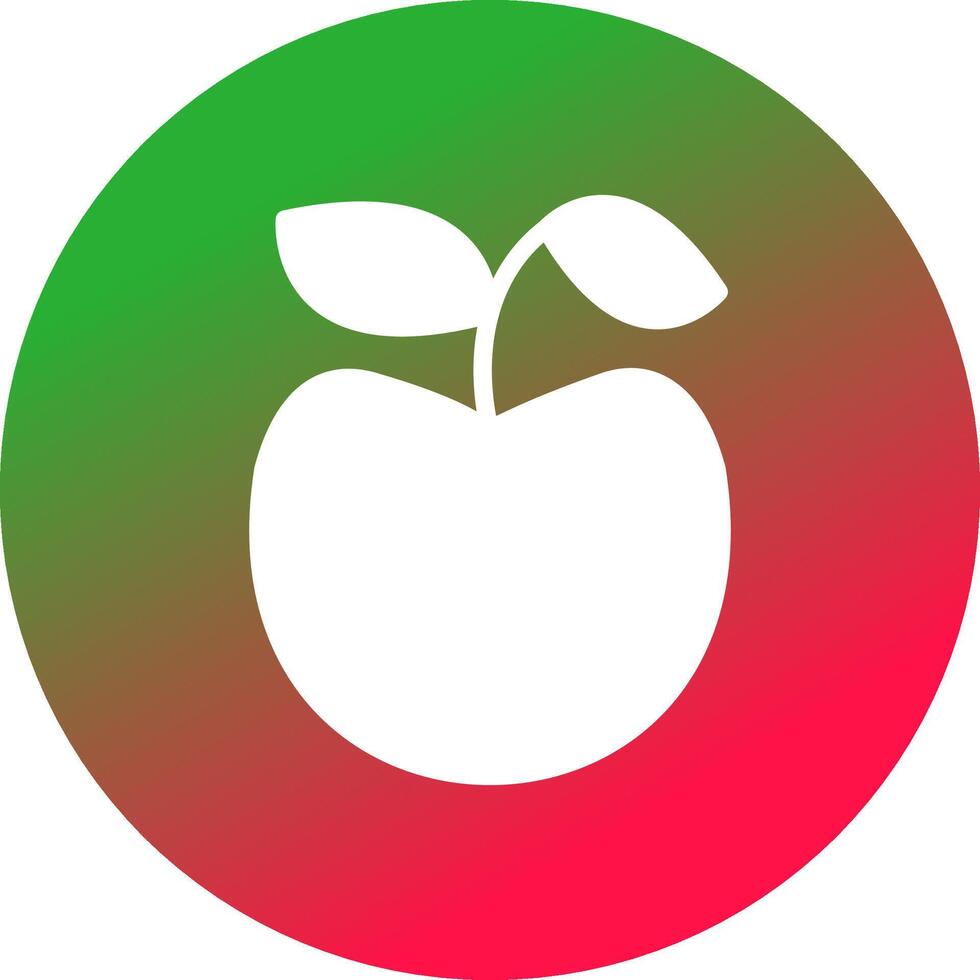 Apple Creative Icon Design vector