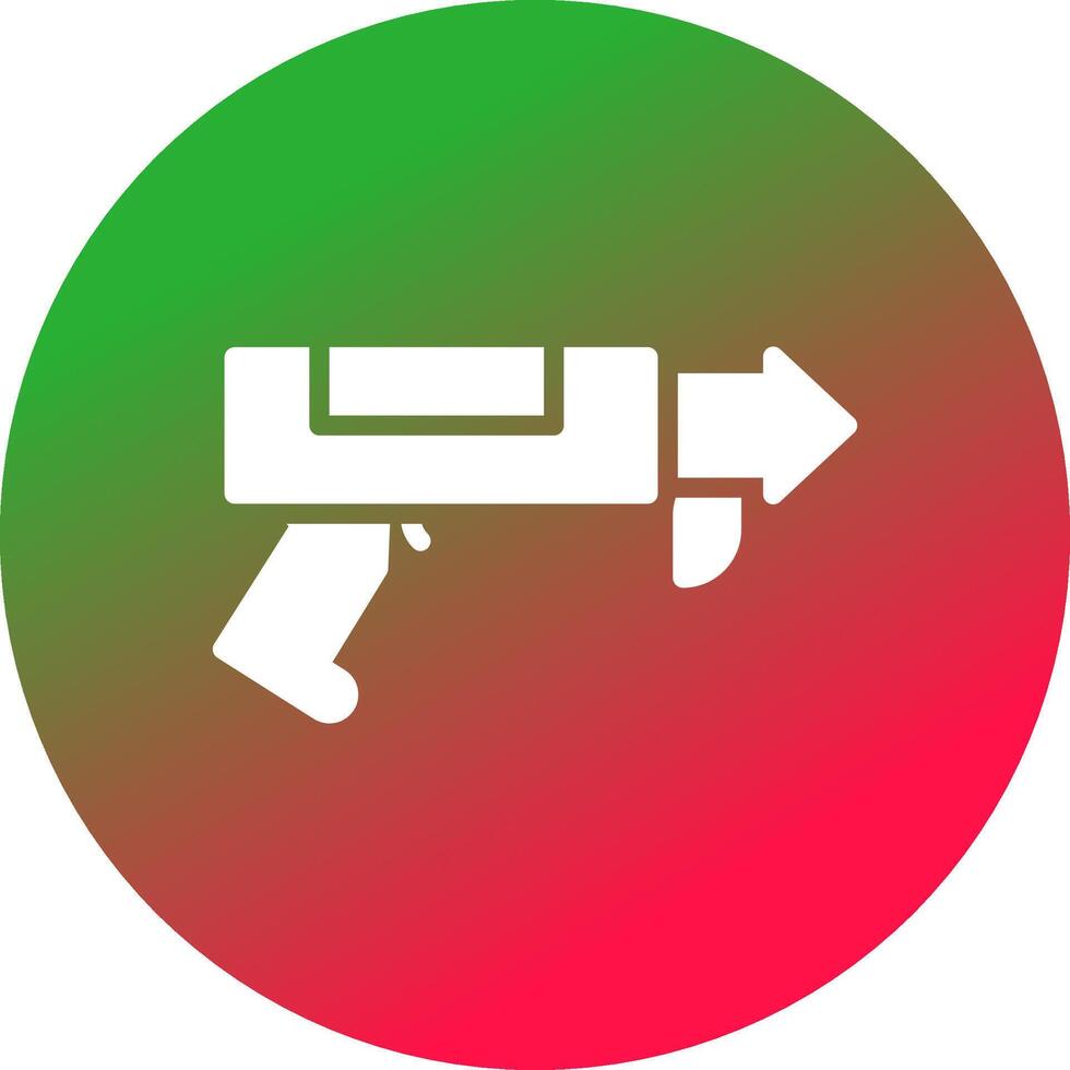 diseño de icono creativo de fusil vector