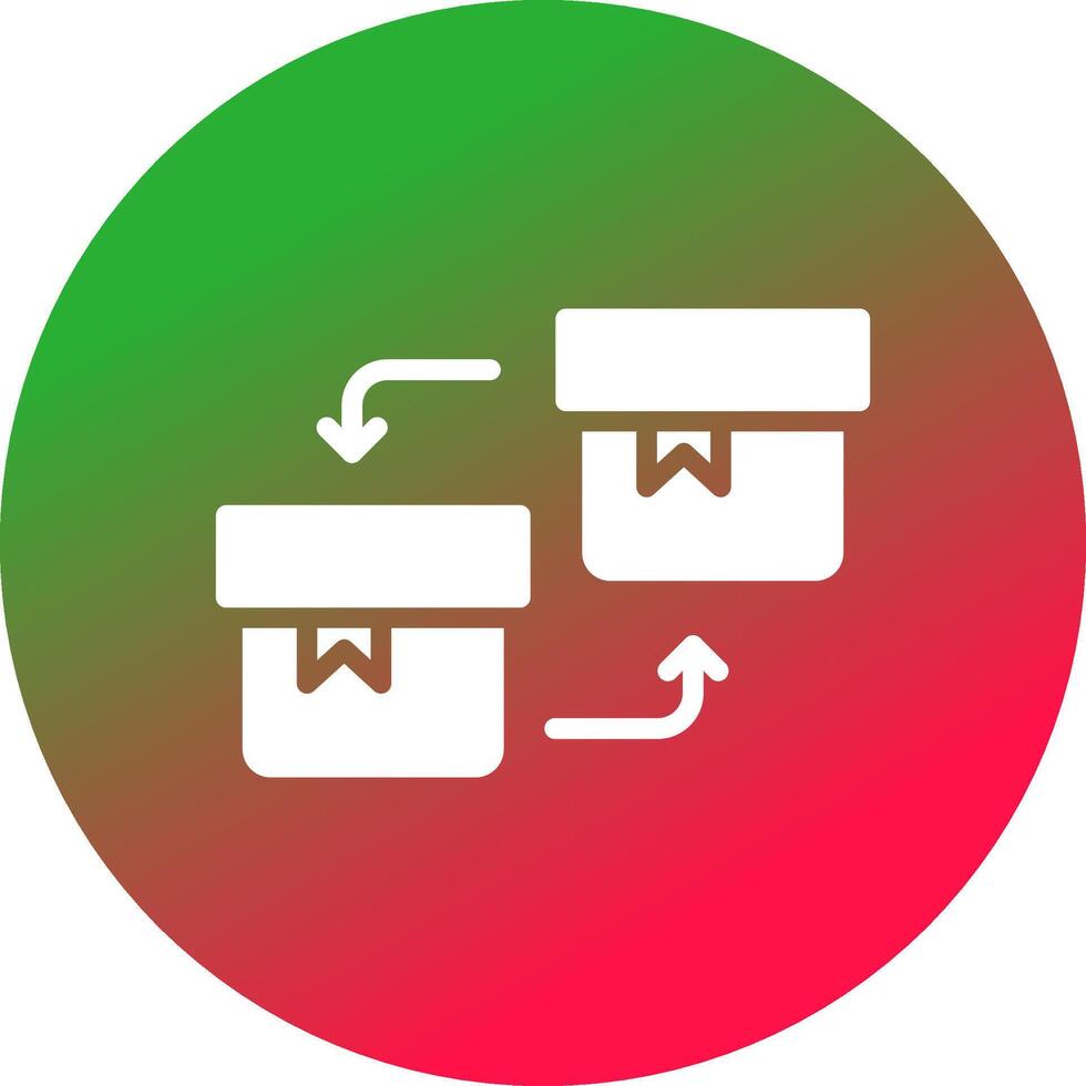 Replacement Creative Icon Design vector