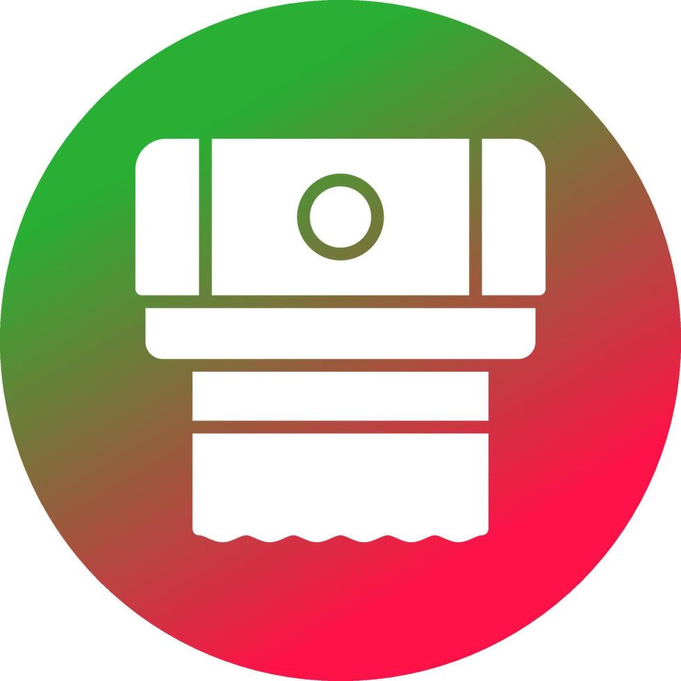 Paper Towel Creative Icon Design vector