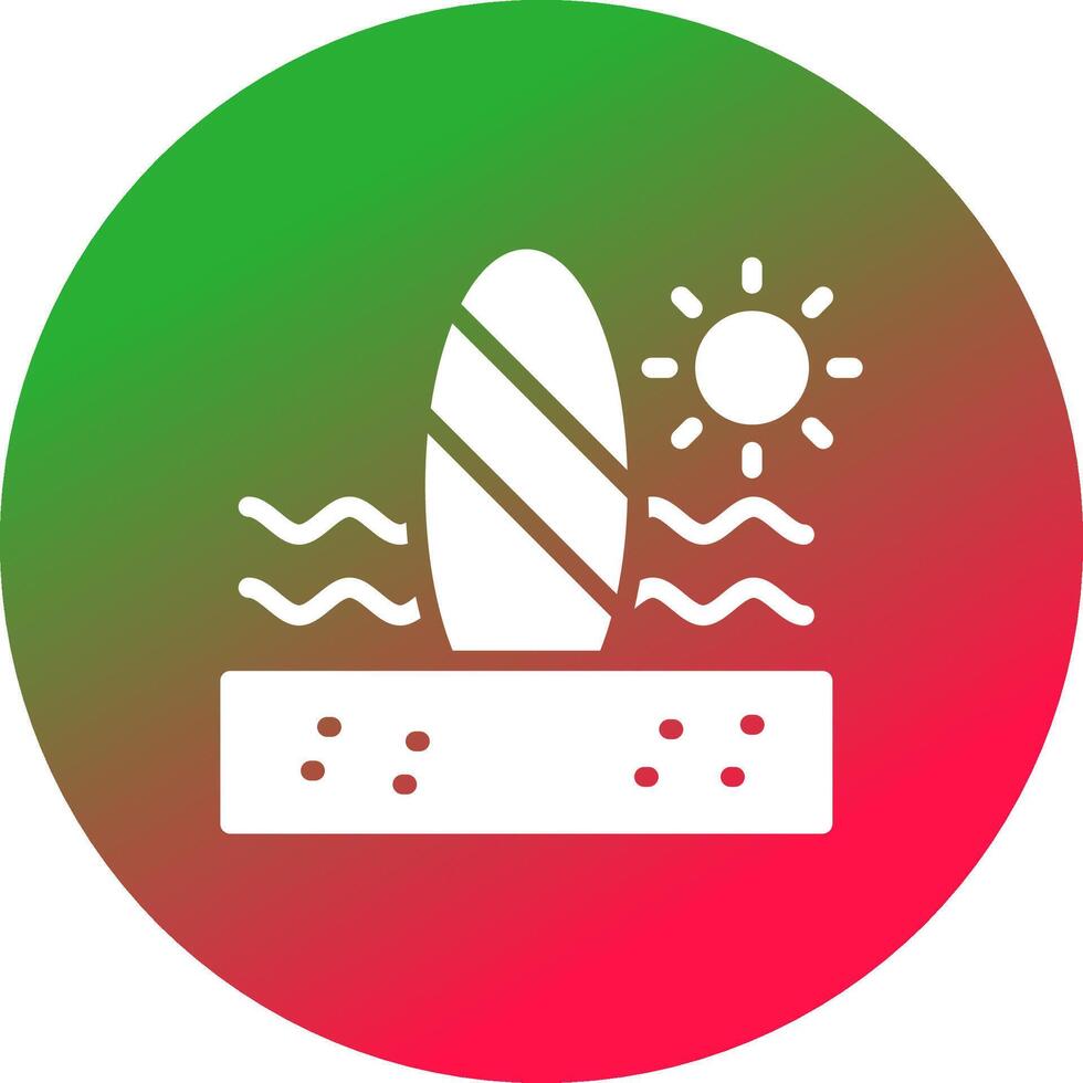 Paddle Surf Creative Icon Design vector