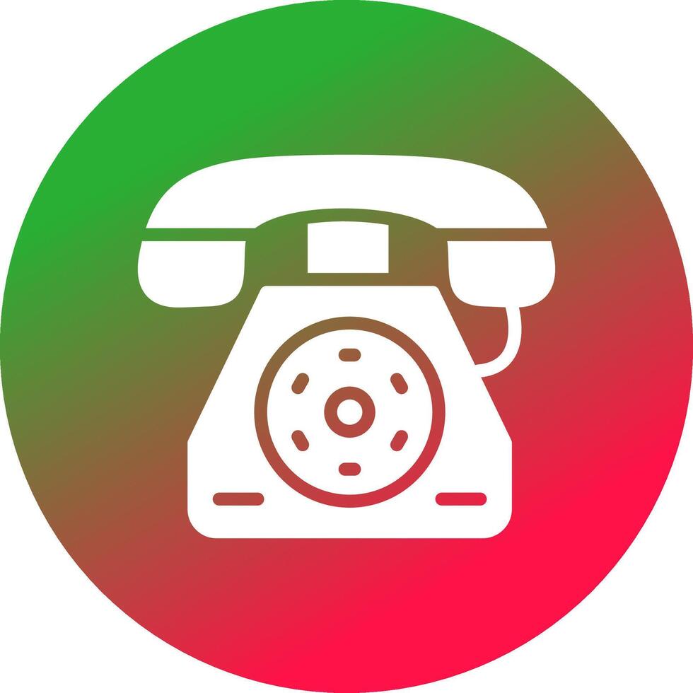 Call Creative Icon Design vector