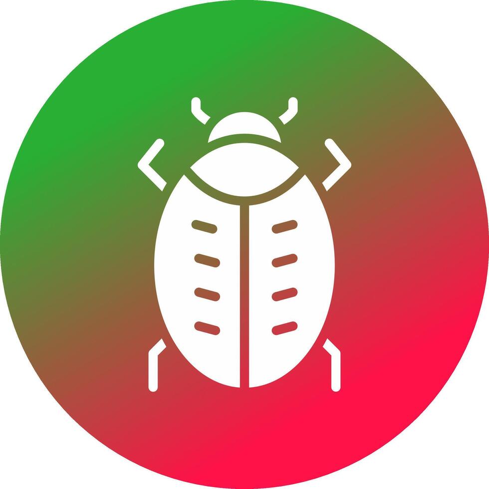 Bug Creative Icon Design vector