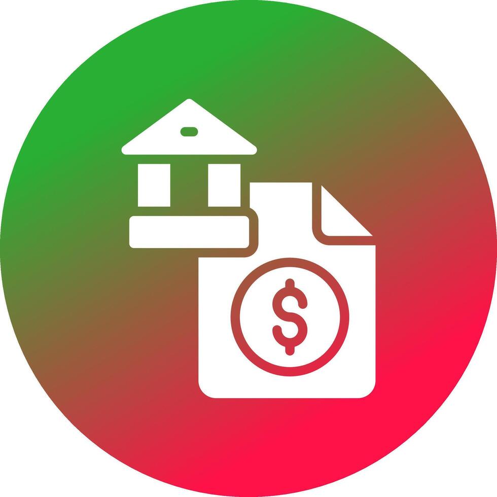 diseño de icono creativo de cuenta bancaria vector