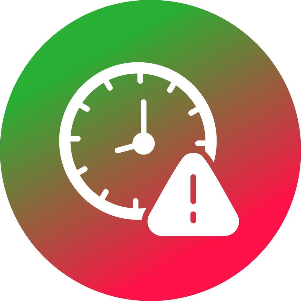 Expired Creative Icon Design vector