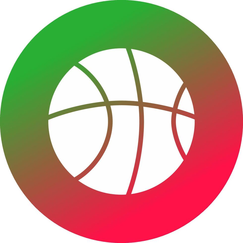 Basketball Creative Icon Design vector