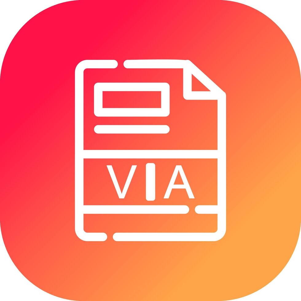 VIA Creative Icon Design vector