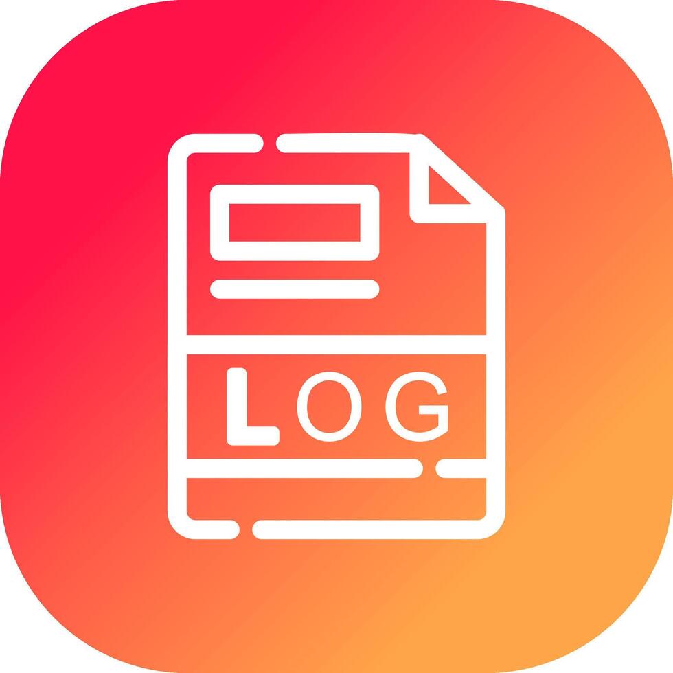 LOG Creative Icon Design vector