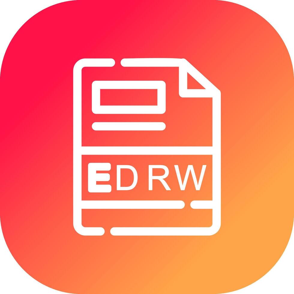 EDRW Creative Icon Design vector