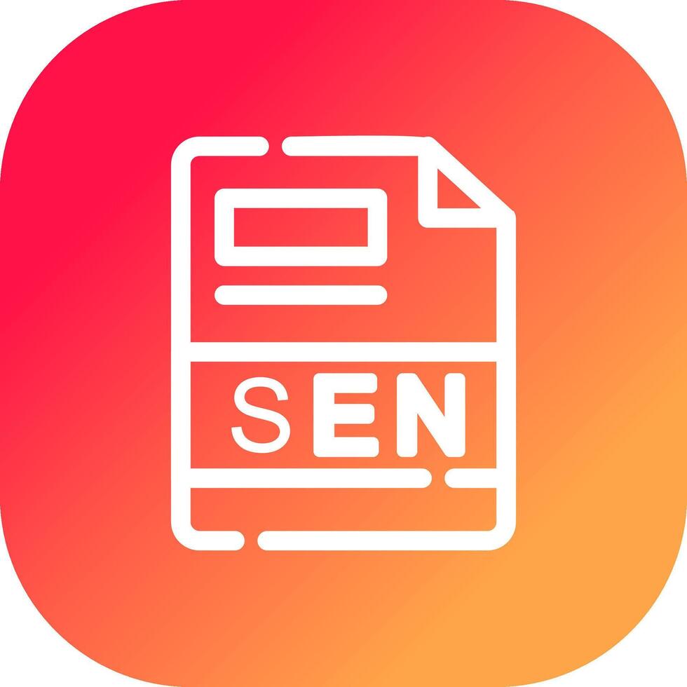 SEN Creative Icon Design vector