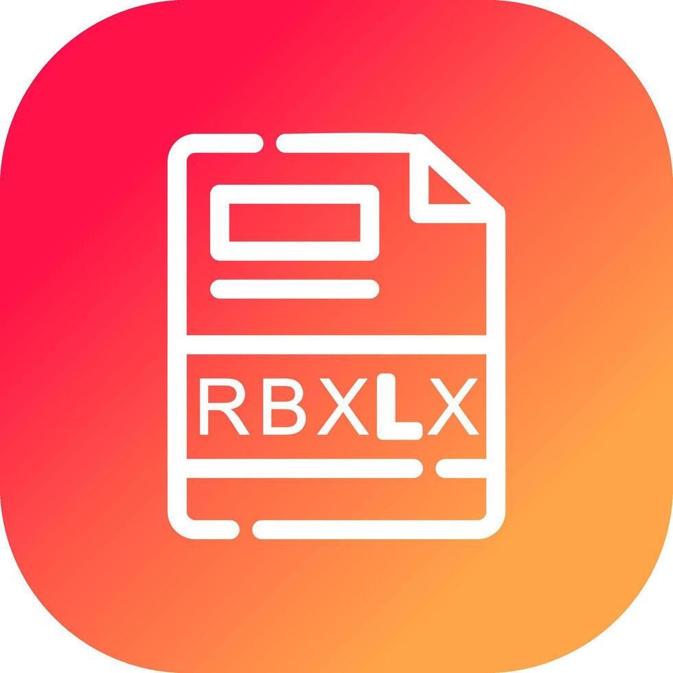 RBXLX Creative Icon Design vector
