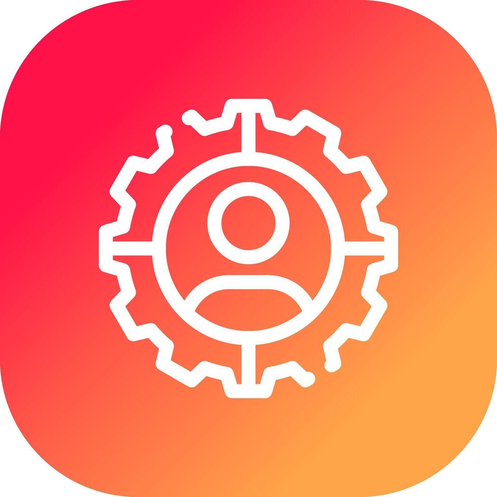 Personalization Creative Icon Design vector