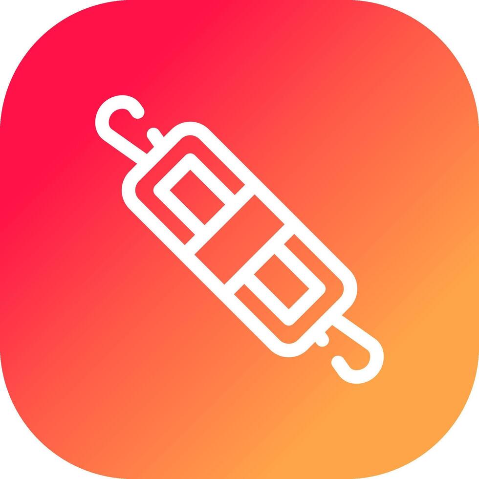 Rolling Pin Creative Icon Design vector