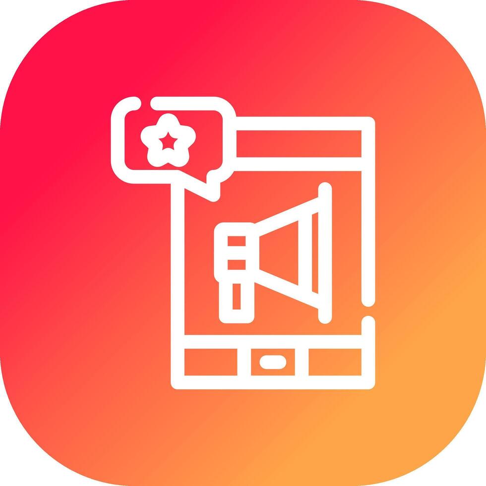 Online PR Creative Icon Design vector